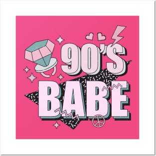 90s Babe Posters and Art